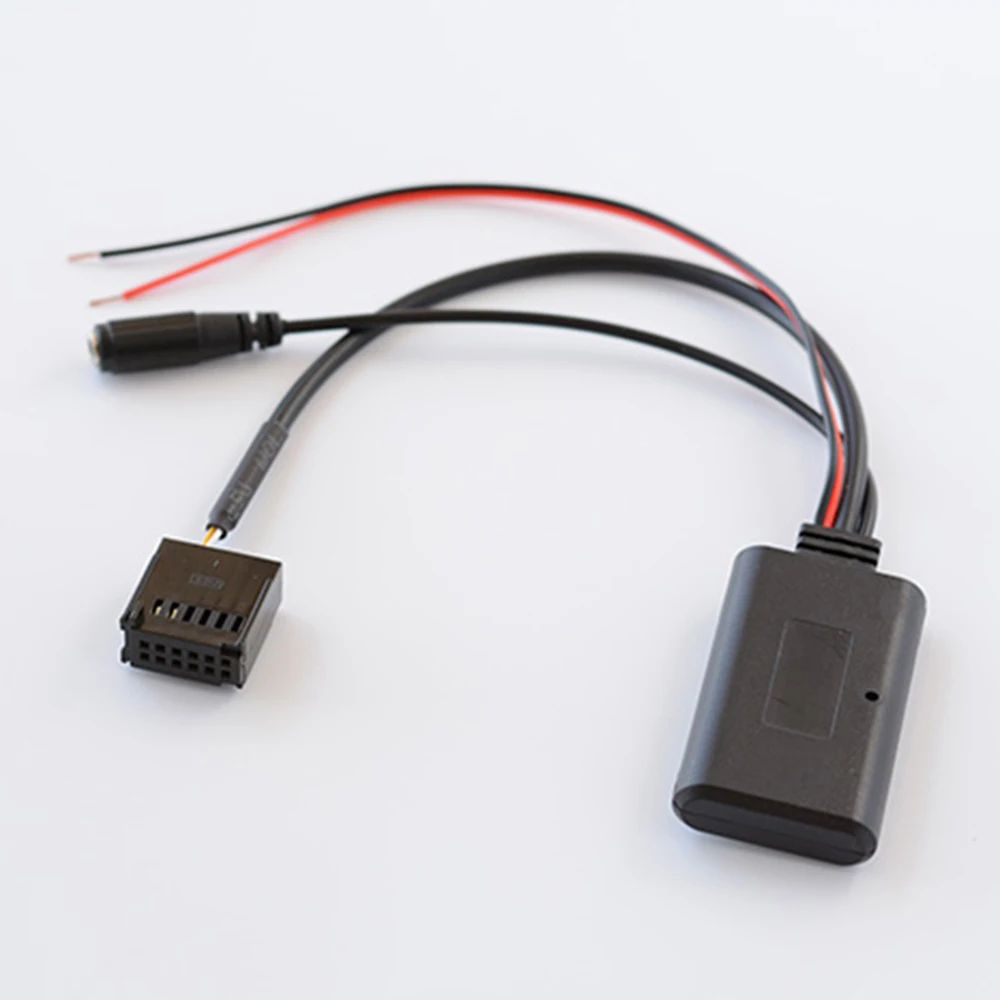 Фото 1 шт. автомобильный вспомогательный кабель-адаптер JieRui-BT 5908 Bluetooth 5,0 аудио AUX + микрофон 1,5 м для Ford Focus 5-12 В №3