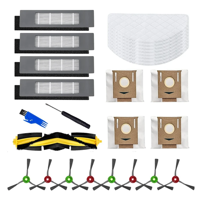 Комплект запасных частей для ECOVACS DEEBOT OZMO T8 AIVI T8 N8 Pro N8 Pro Plus, запасные части для робота-пылесоса