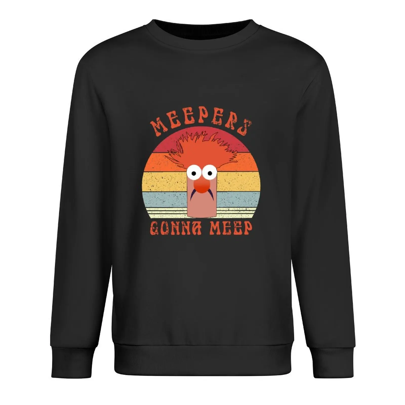 Meepers Gonna Meep винтажный пуловер, осенние новинки, мужская одежда, мужская одежда, зимняя одежда, мужские толстовки