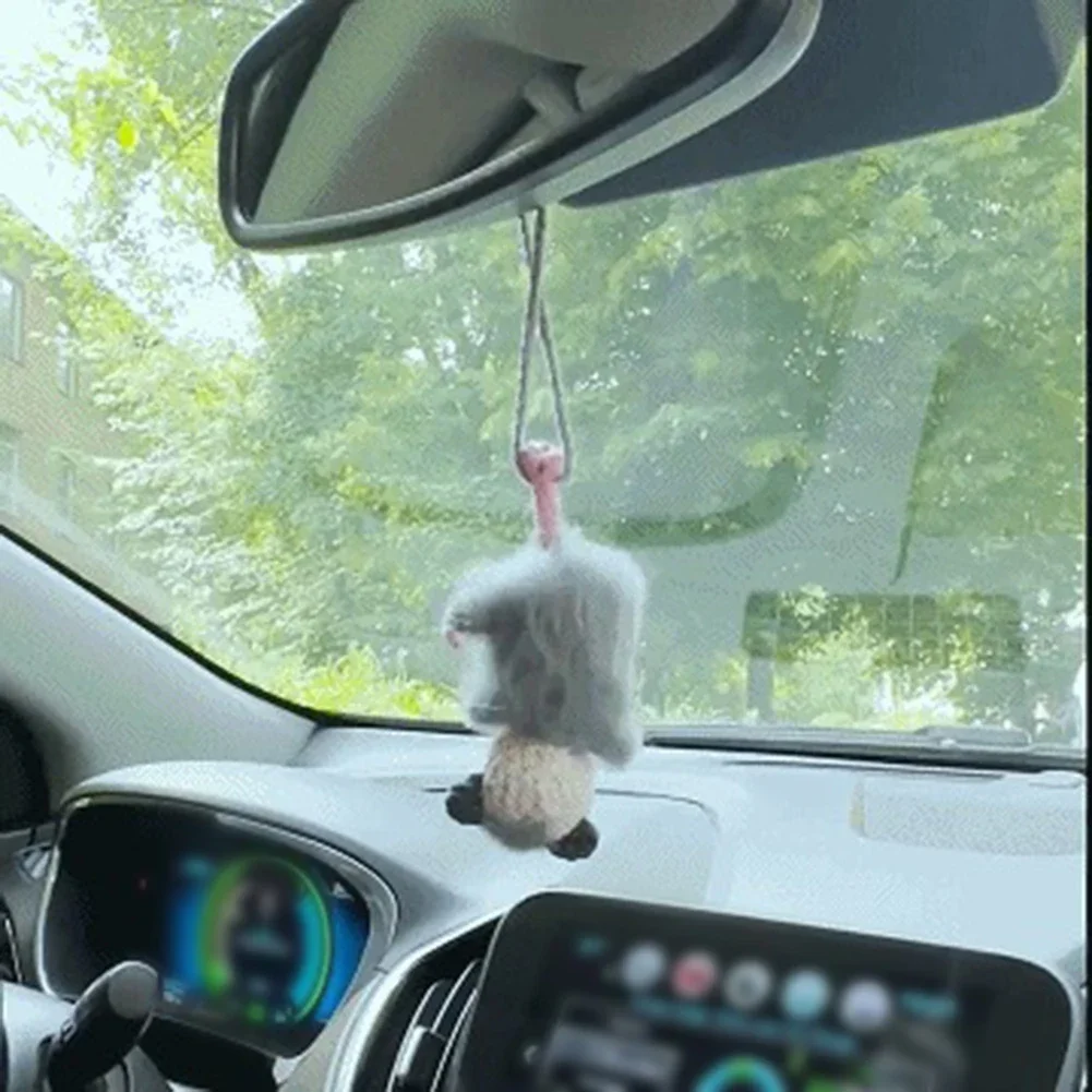 Зеркало заднего вида Possum Christmas Cute Possum Car Charm Хэллоуин Премиум-пряжа Зеркала заднего вида Очаровательный дизайн (art.: 3920c8fb086db) - 3920c8fb086db