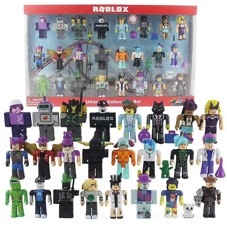 ROBLOX 24 шт. в коробке типы кукол новый продукт 2,5-3 дюйма виртуальные куклы в различных стилях подарок на день рождения для девочек детей мальчиков