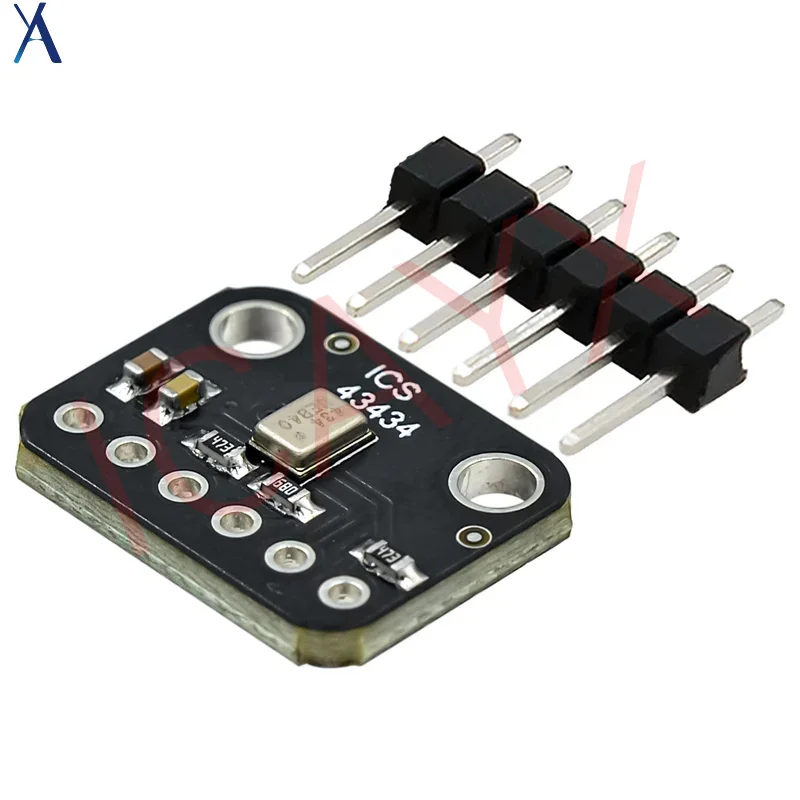 ICS-43434 Модуль микрофона I2S 3,3 V MEMS Breakout Недорогой мини-модуль фильтра низких частот Электронные компоненты и принадлежности
