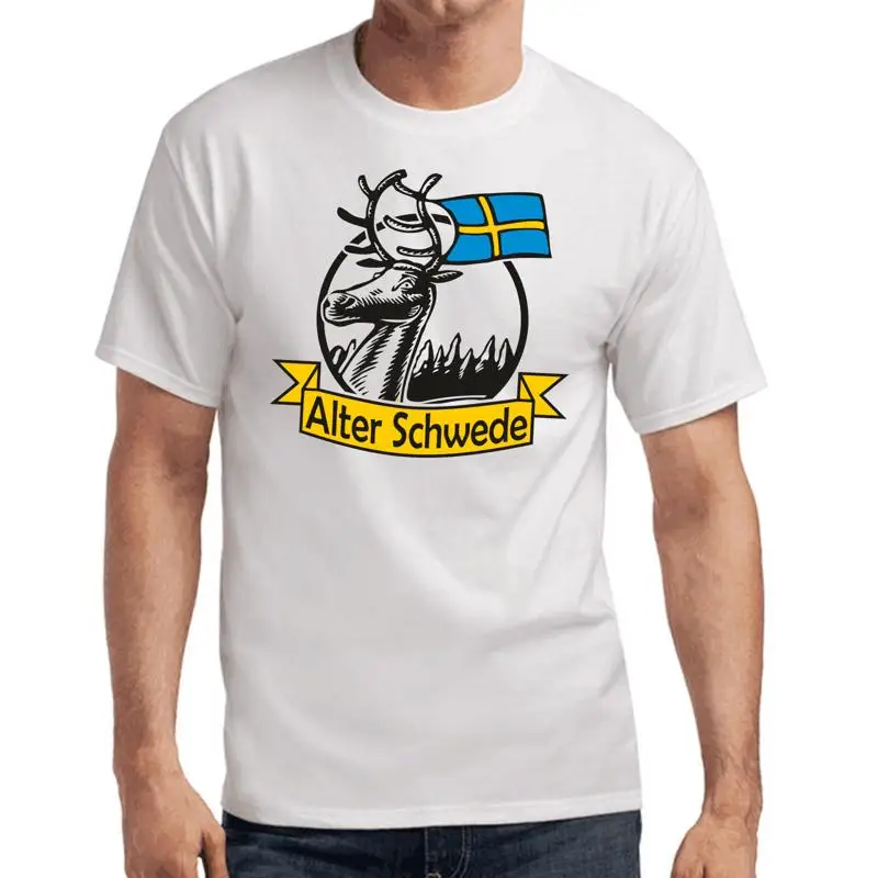 Viejo Sueco Camiseta Divertida Regalo Ch avea Risas Comedia Diversaji Футболка