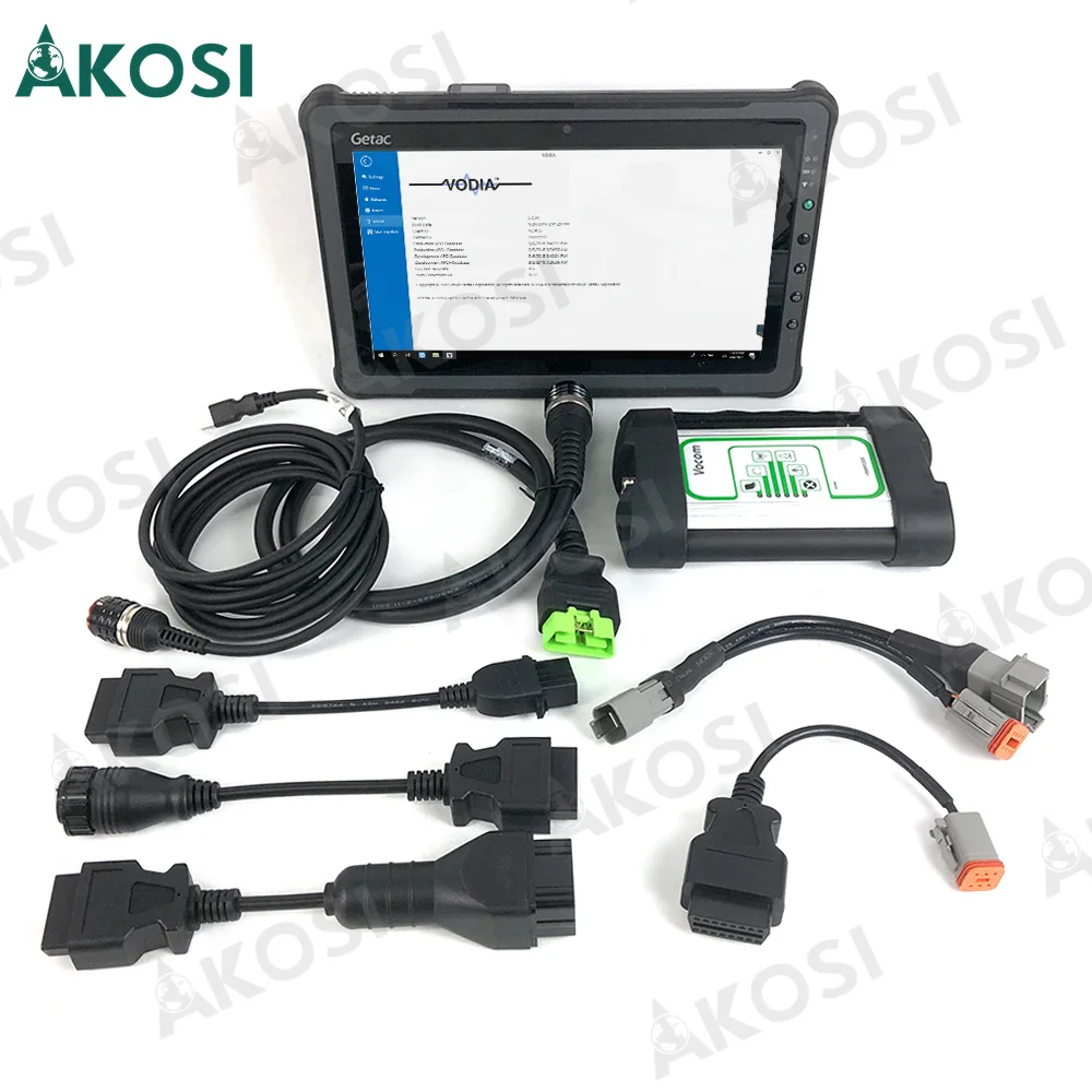 Фото Готовый к использованию планшет Getac F110 Forvolvo Penta, диагностический инструмент + программное обеспечение Penta Vodia5 EPC Penta Marine, промышленный диагностический комплект №2
