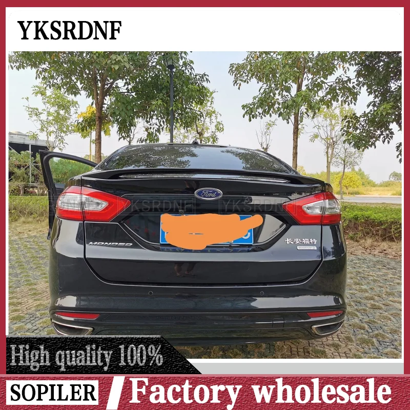 Спойлер из ABS краски для заднего крыла багажника губ хвоста для Ford Mondeo Fusion 2013 2014 2015 2016 2017 2018 2019 2020