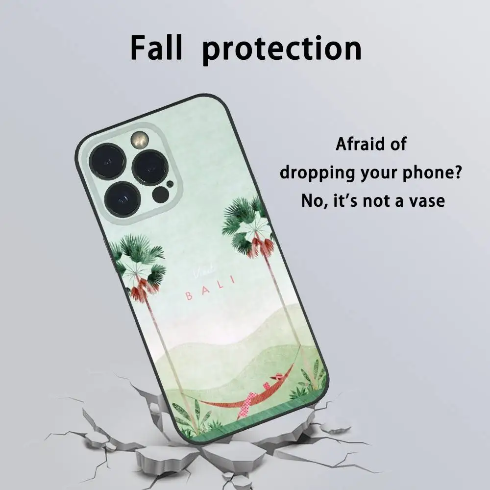 Фото Генри Реки Арт Модный Пейзаж Чехол Для Телефона 16 15 14 13 12 11 Pro Max Plus Mini Frosted Soft Shell Funda №5