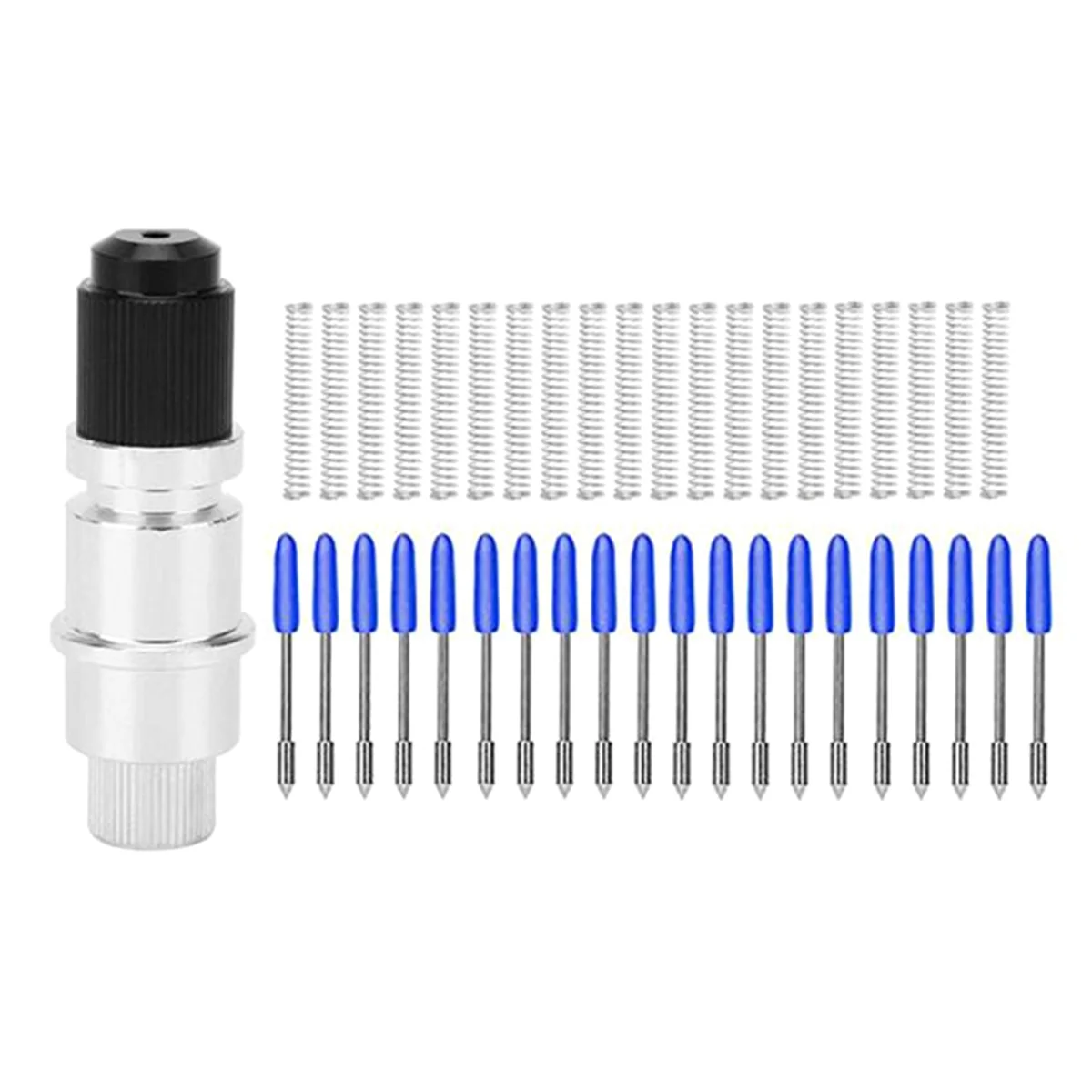 Graphtec CB09 CB09U Силуэт Камея Держатель с 20 шт. 60 градусов лезвиями Виниловый резак Плоттер Синий
