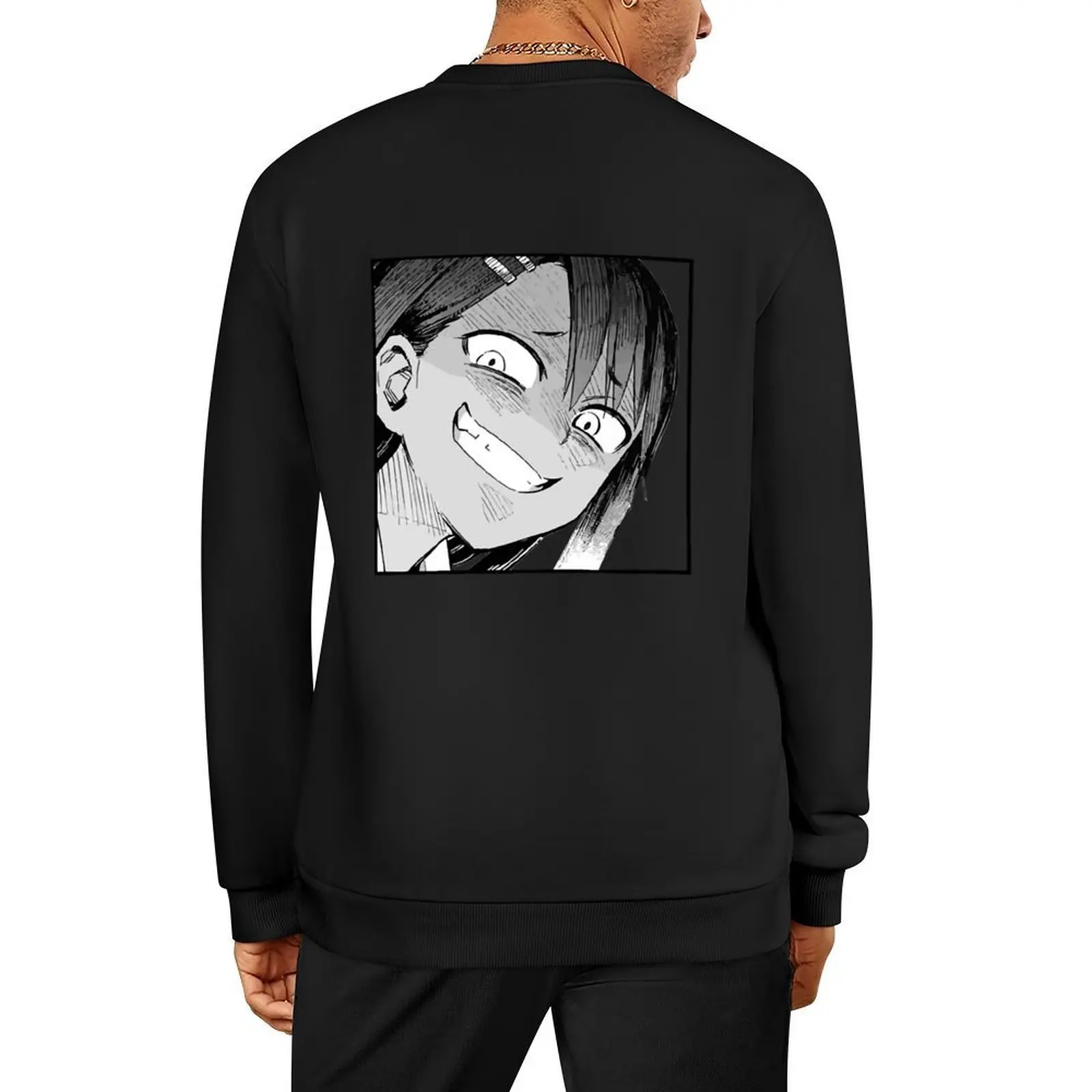 Пуловер Nagatoro Smile, мужская одежда, корейская осенняя одежда, одежда в корейском стиле, новые толстовки в японском стиле