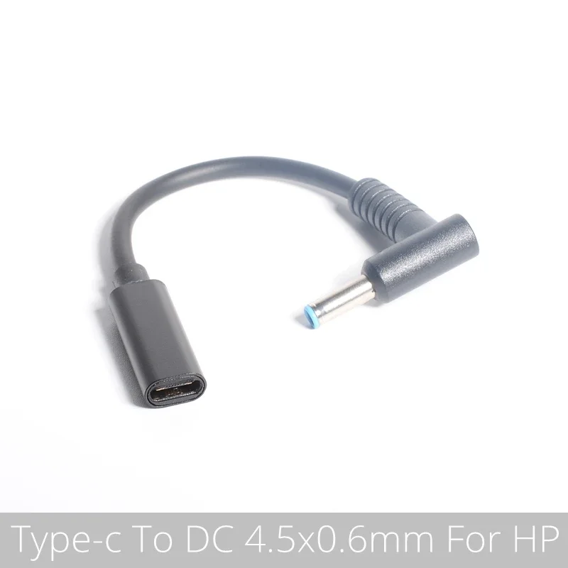 Фото USB 3.1 Тип C USB C Зарядное устройство для ноутбука Адаптер питания Преобразователь USB типа C «мама» на 4,0*1,35 5,5*1,7 4,5*3,0 4,0*1,7 мм Разъем постоянного тока №2
