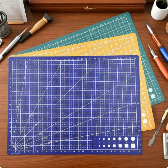 Ручной DIY нож для гравировки кожи, резка A3 A4 A5PVC, коврик для резки, односторонняя лоскутная накладка для резки для верстака, лоскутного шитья