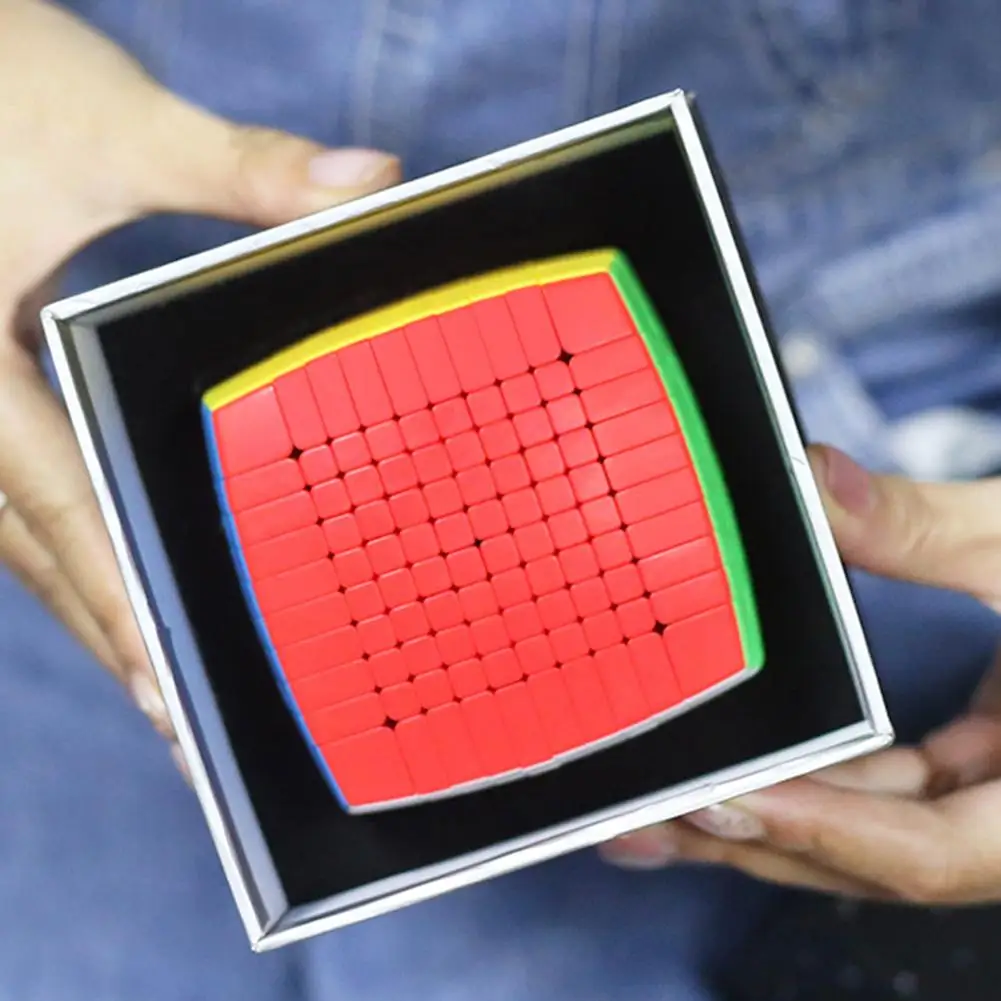 Shengshou 10x10 магический куб без наклеек Профессиональный Гладкий скоростной куб-Головоломка обучающие игрушки для детей (art.: 3920c25316a05) - 3920c25316a05