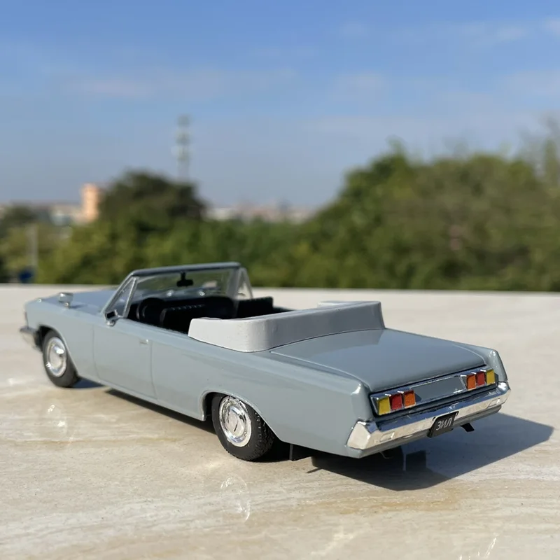 Фото 1/43 ZIL 117B, модель роскошного старого автомобиля из сплава, литая под давлением металла, классический ретро парад, модель автомобиля, коллекция моделирования, детская игрушка №5