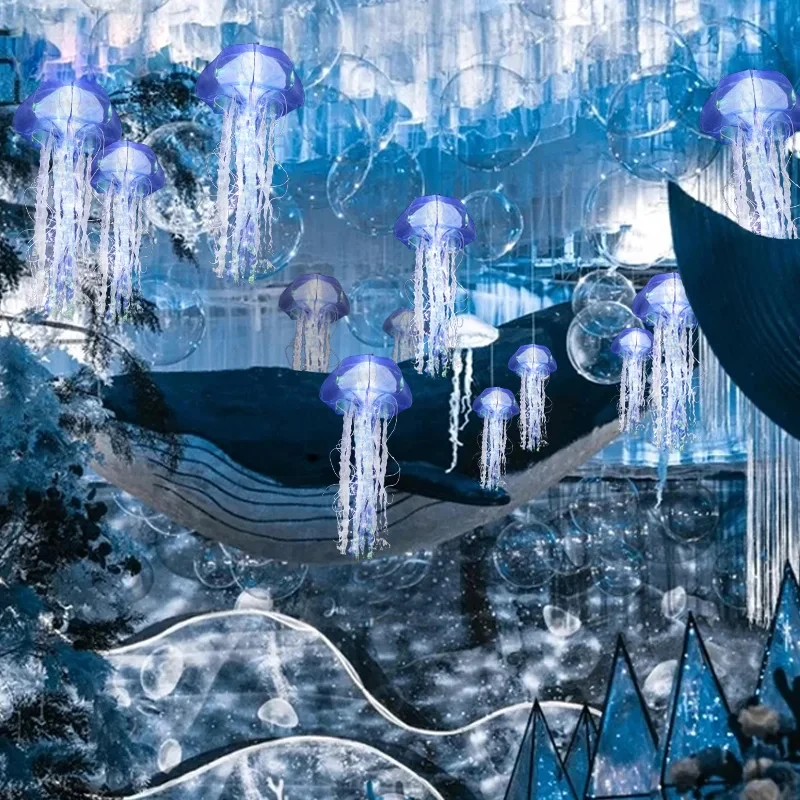 Новые Красочные фотообои, подвесные светильники DIY Ocean, Свадебная сцена, большой торговый центр, фотография