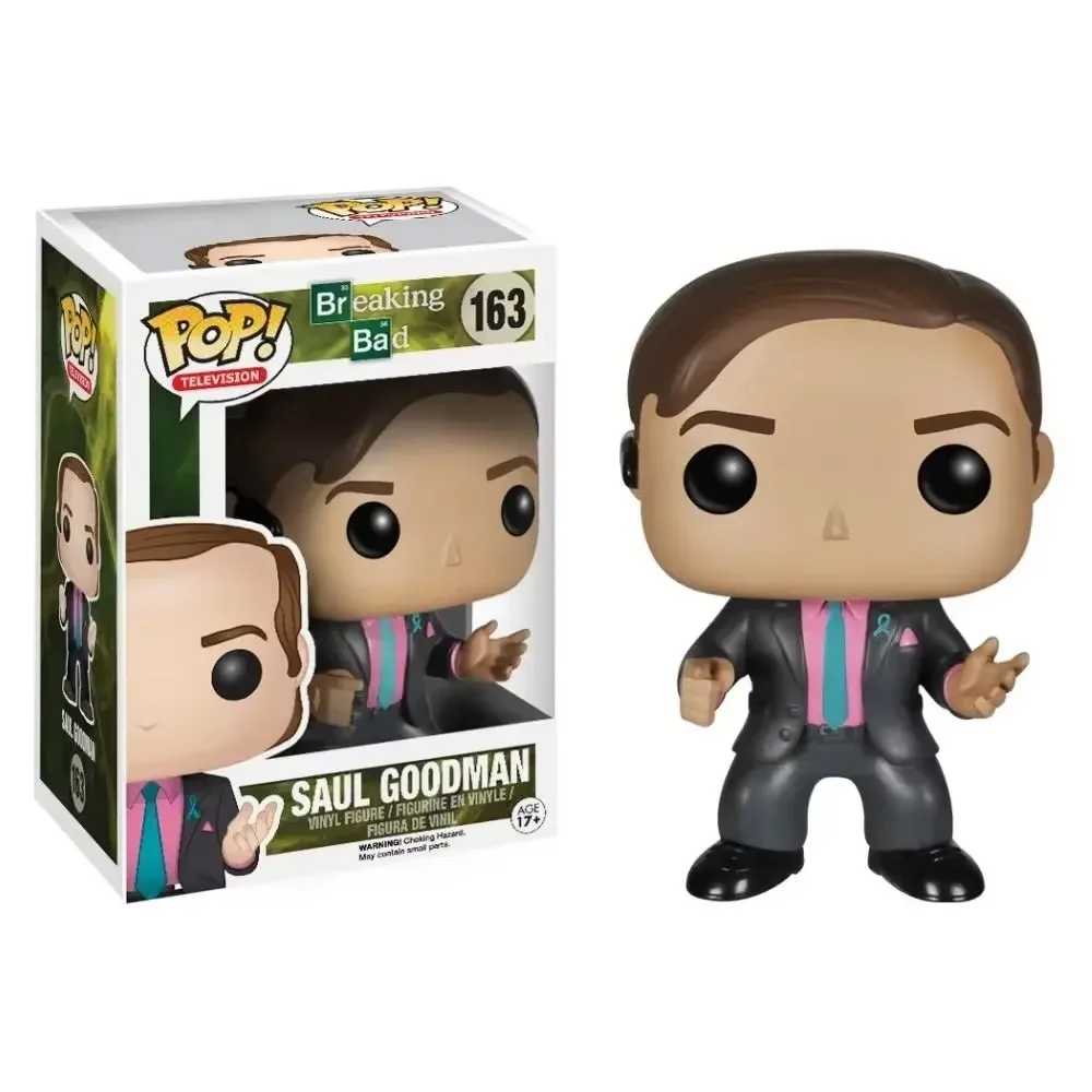 Фото Фигурки серии Funko Breaking Bad, ограниченная серия Gus Fring Saul Goodman, украшение для рабочего стола, модель игрушки, детские креативные подарки №4