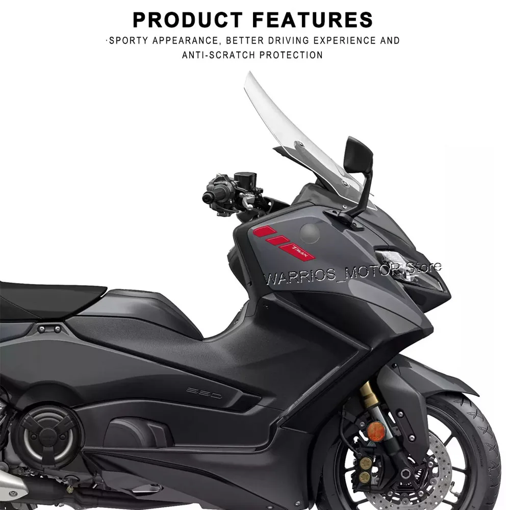 Фото For Yamaha T-max Tech Max Tmax560 Tmax 560 2022 Motorcycle Front Protection Stickers Waterproof Decal №5