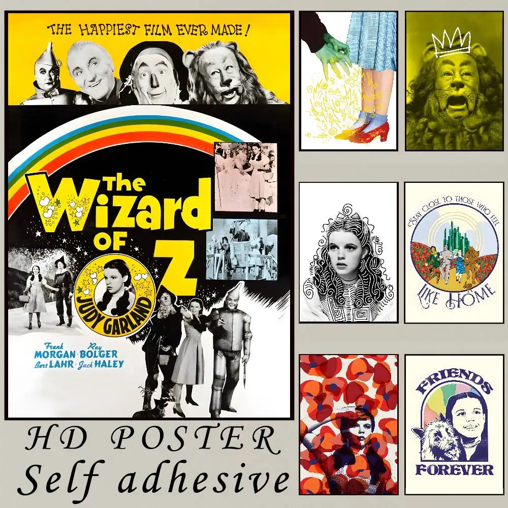 Аниме W-Wizard of Oz постер фильма HD искусство липкая стена водонепроницаемый дом гостиная спальня бар эстетическое украшение