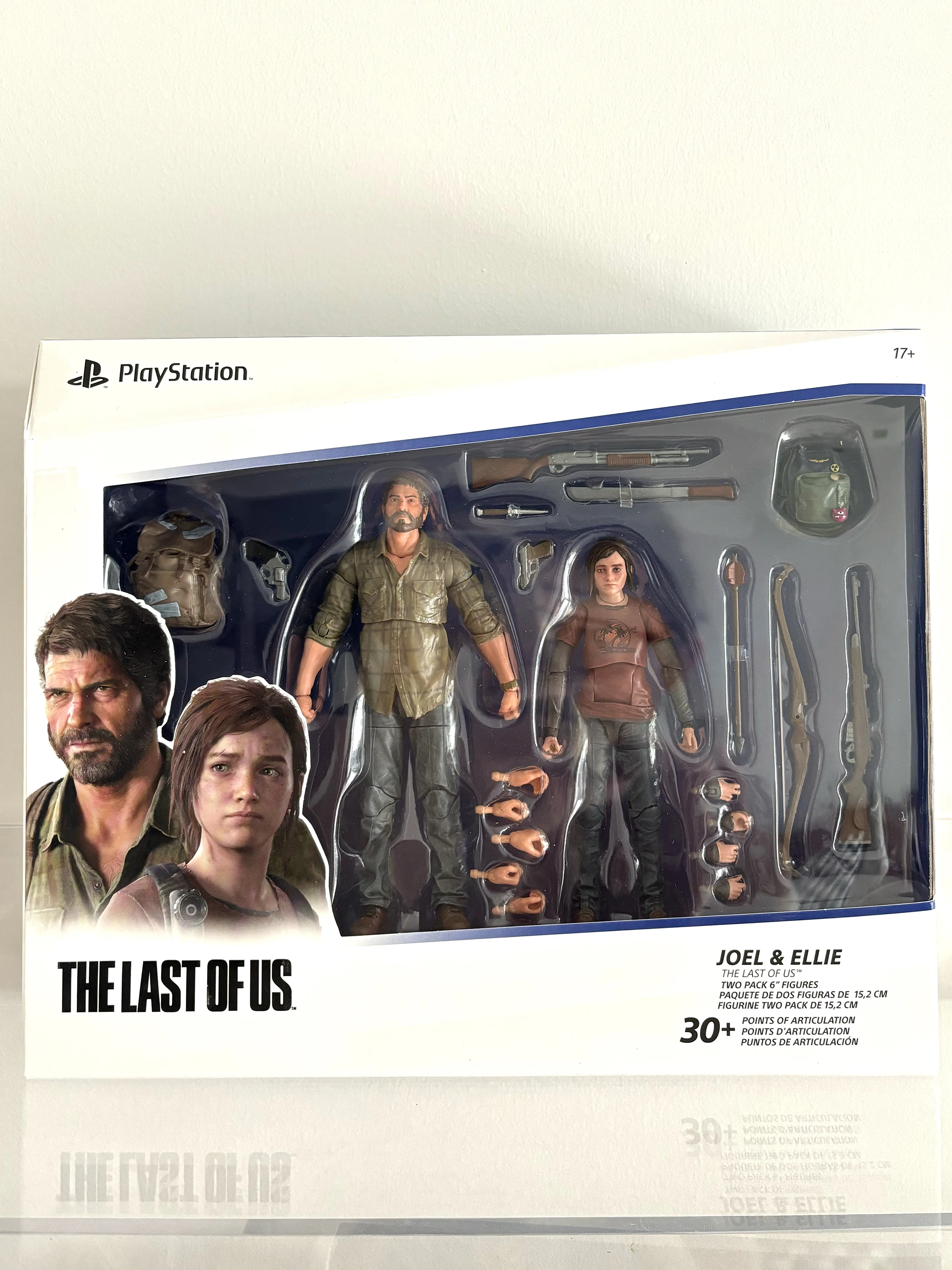 Экшн-фигурка из игры «The Last of Us» Джоэль и Элли, 2 шт. в упаковке
