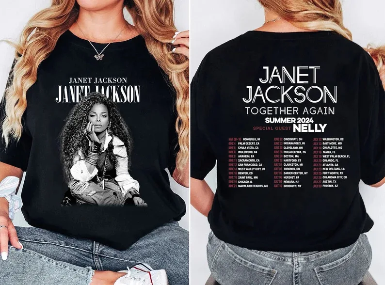 Футболка Janet Jackson Together Again 2024