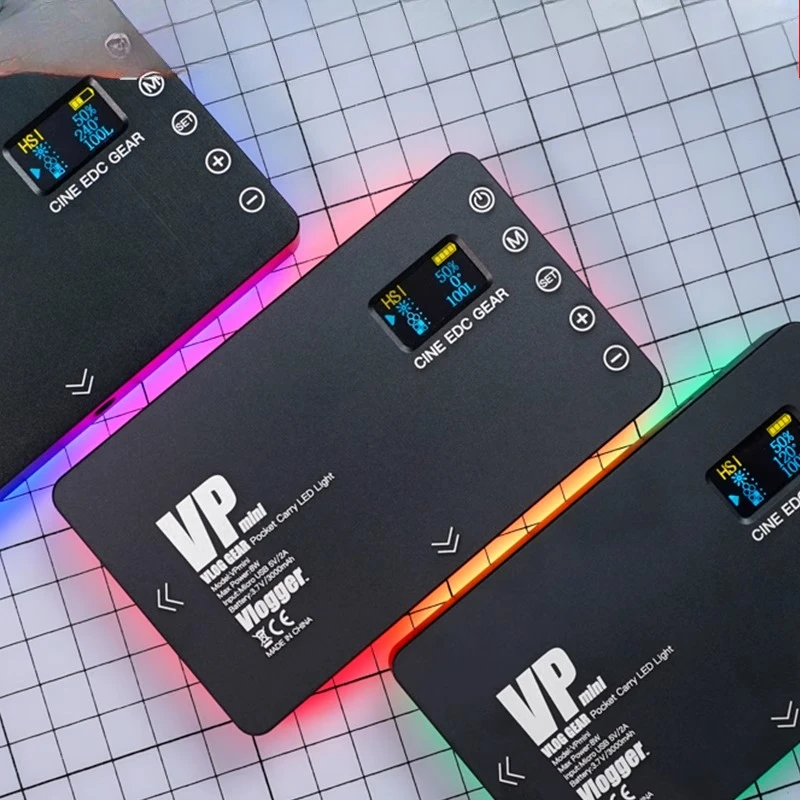 VPmini карманный RGB полноцветный портативный светодиодный наполняющий светильник для мобильного телефона микро одиночный обратный живой небольшой съемка