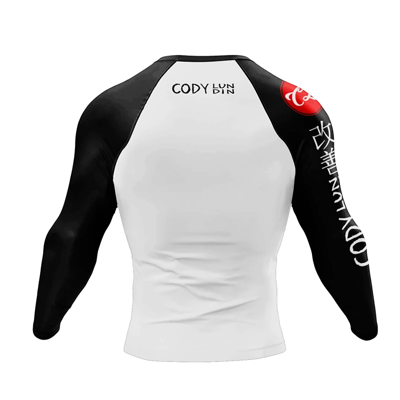 Фото MMA Rashguard celana ketat kompresi Muay Thai celana pendek kebugaran olahraga цифровой dicetak pakaian латипаулан №5
