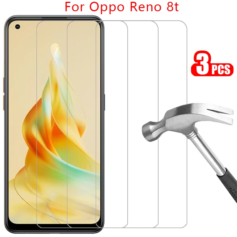Защитное закаленное стекло для oppo reno 8 t, защита экрана на reno8 8 t t8 reno8t 4g, пленка для телефона, стекло 9h opo opp oppa opporeno8t