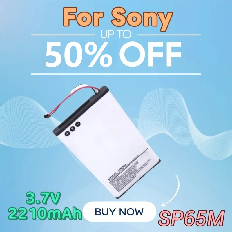 3,7 В, 2210 мАч, SP65M, аккумуляторы для портативной игровой консоли Sony PlayStation Vita 1000