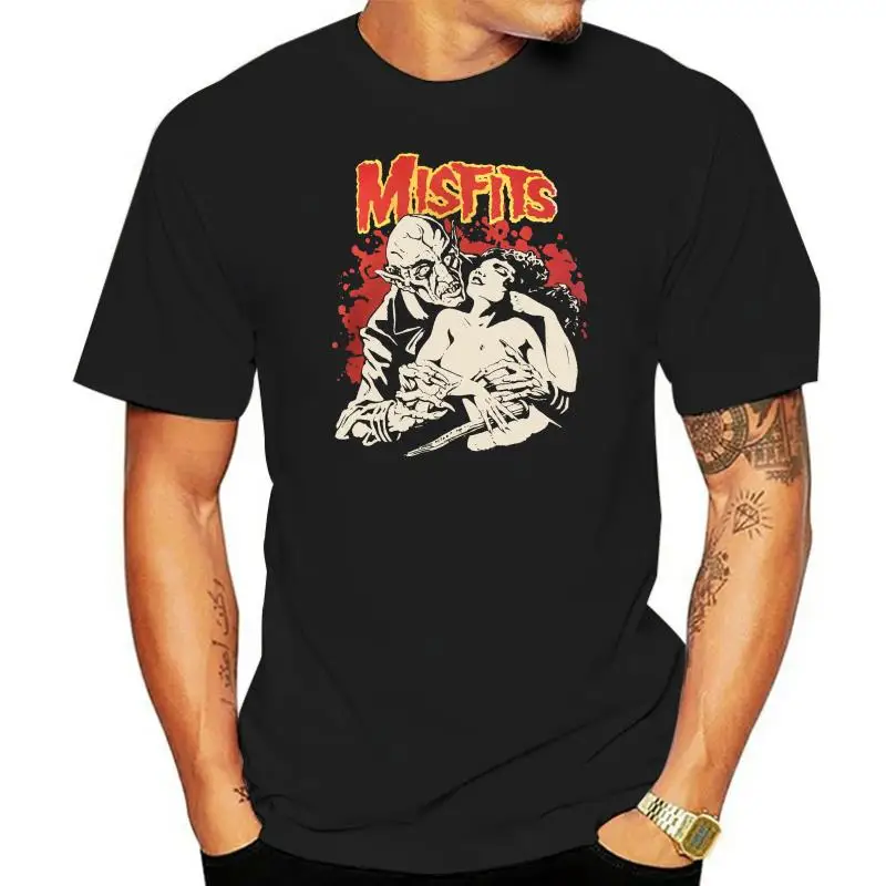 Misfits - футболка Nosferatu, редкая винтажная футболка Fiend Danzig Horror