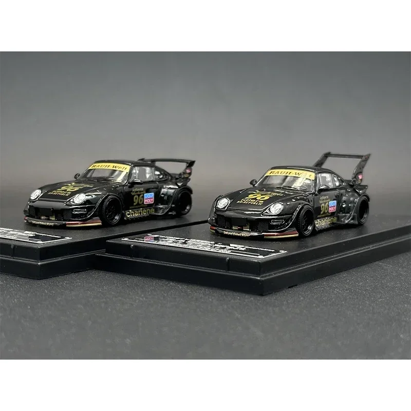 Коллекционная модель машинок 1:64 RWB 993, Шарлин литый под давлением, миниатюрный уличный воин