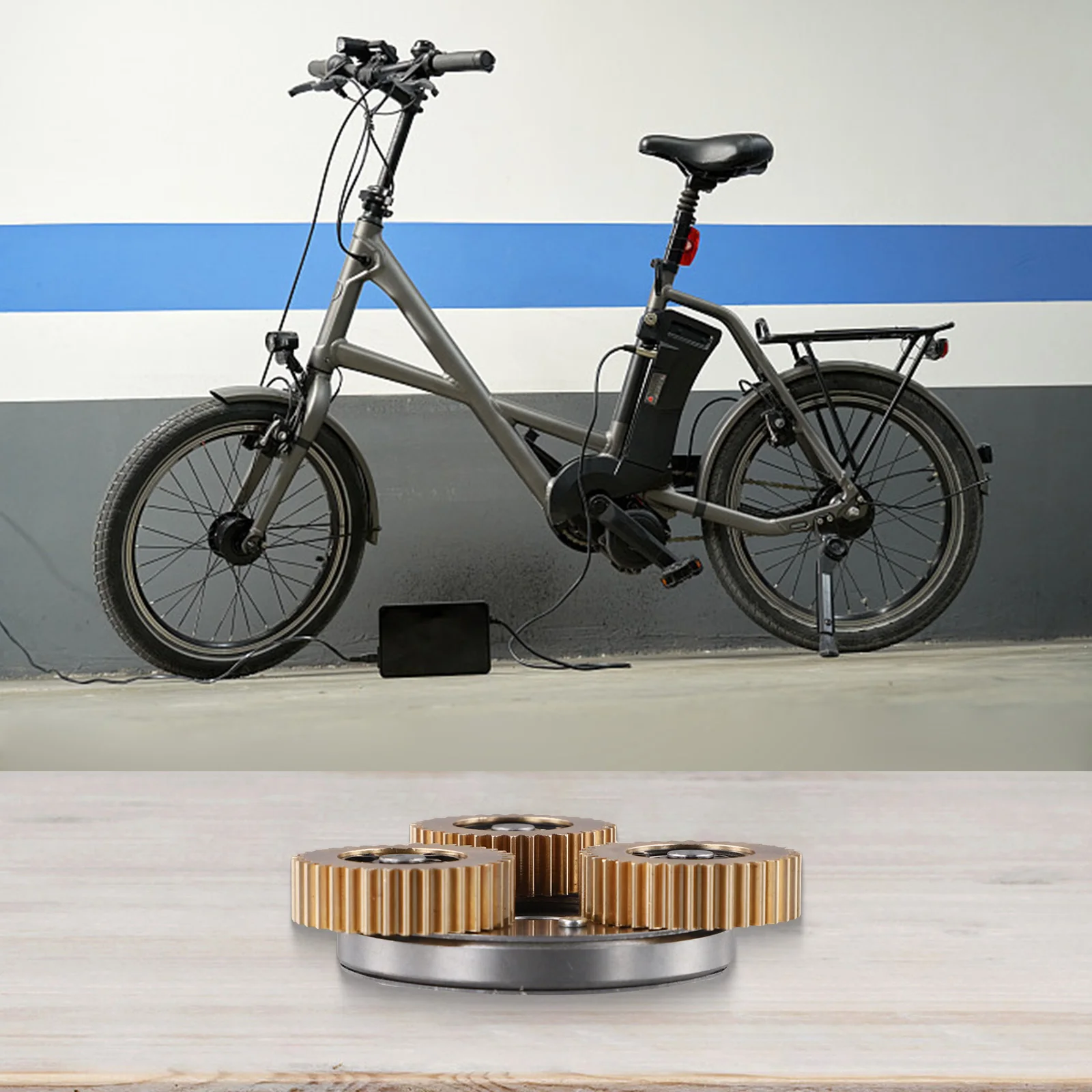 Фото Для Ebike Ebike, мотор-концентратор колеса, электровелосипедный мотор-шестерня, 36 зубьев, подшипник 8 мм, внутренний диаметр, шестерня сцепления №2