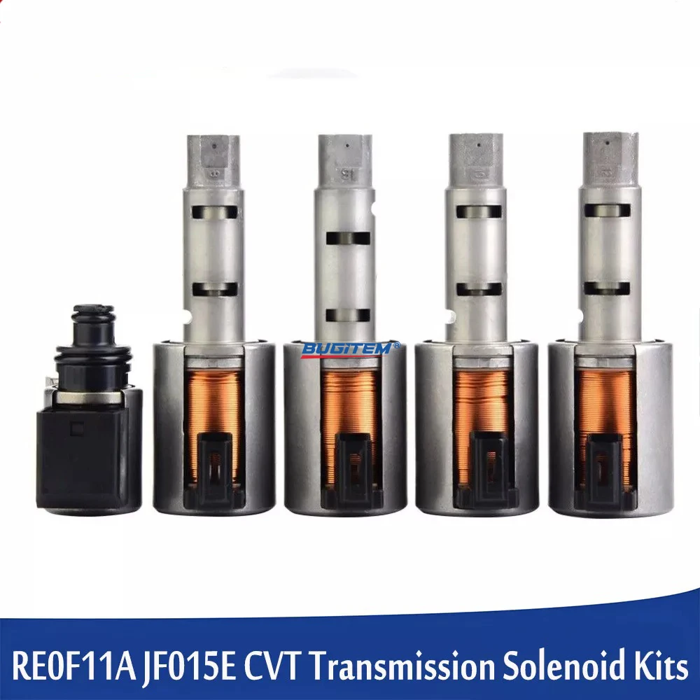 5 шт./компл. RE0F11A JF015E CVT комплект соленоидов автоматической коробки передач для Nissan Sentra Versa Chevrolet Spark Suzuki Swift 2012-2015
