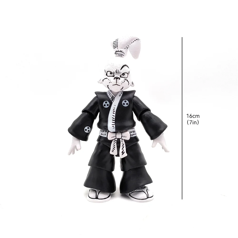 Фото Фигурка ниндзя Usagi Yojimbo Miyamoto Usagi, Подростковая мутантная черепаха-ниндзя, фигурка манга, игрушка, модель с орнаментом №3