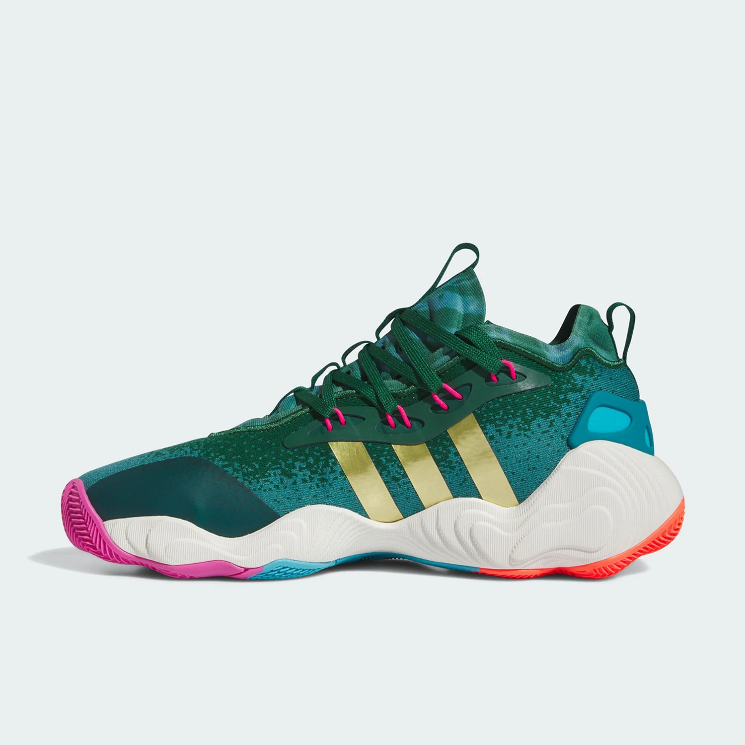 Фото Оригинальные баскетбольные кроссовки Adidas Trae Young 3, унисекс с мягкой подкладкой IE9301 №4