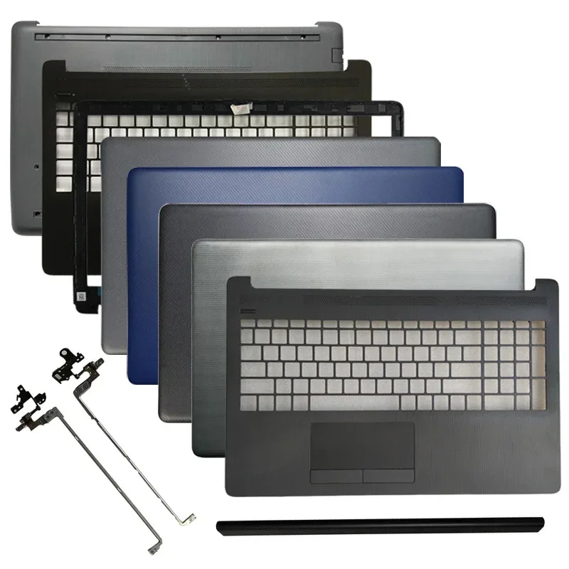 CHJ НОВЫЙ ЖК-дисплей для ноутбука HP 15-DA 15-DB 15T-DA 15T-DB TPN-C135 TPN-C136 250 G7 255 G7, задняя крышка/передняя панель/подставка для рук/нижний корпус
