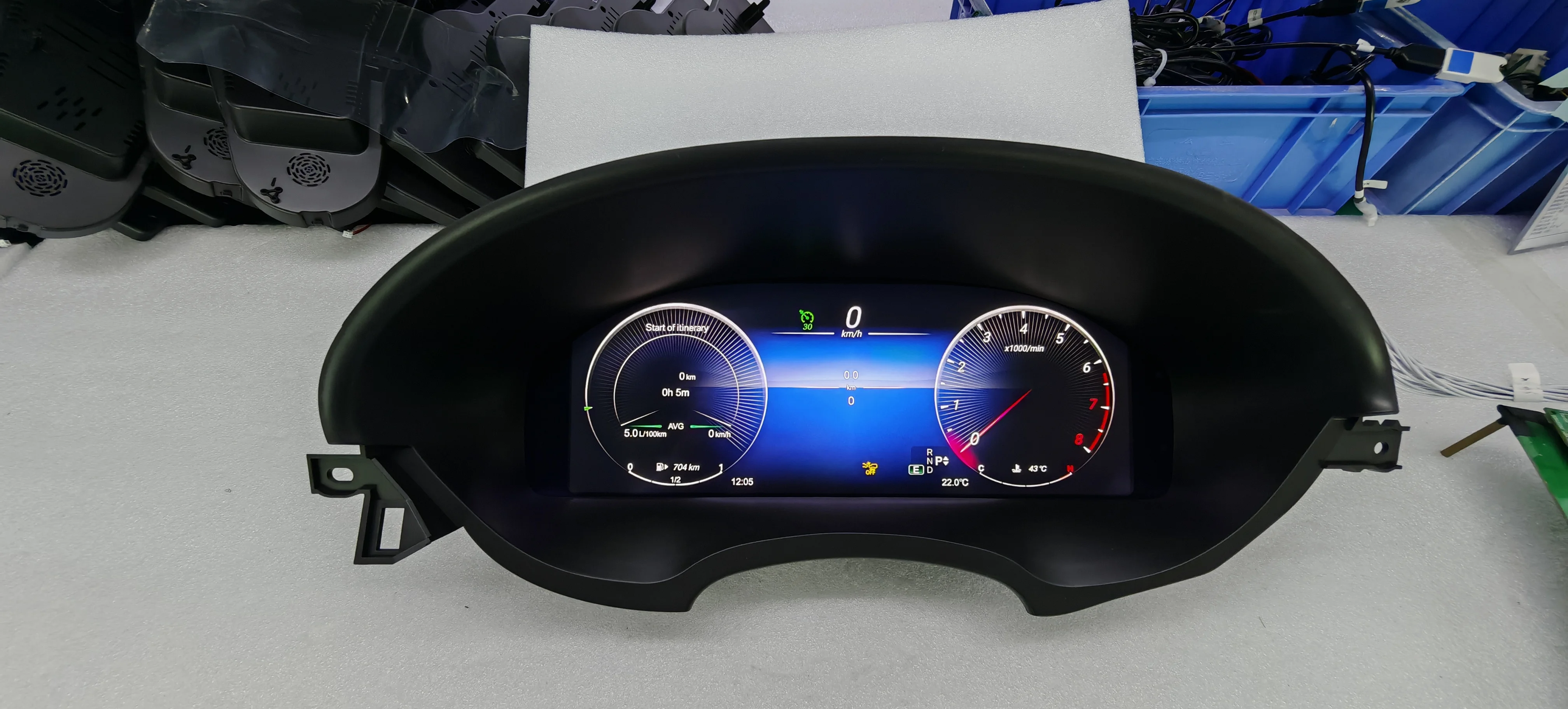 Фото 12.3 Inch Linux System Upgrade Dashboard Speed Instrument Digital Cluster for Mercedes Benz CLS  CLS300 CLS63 CLS350 2012-2017 №4