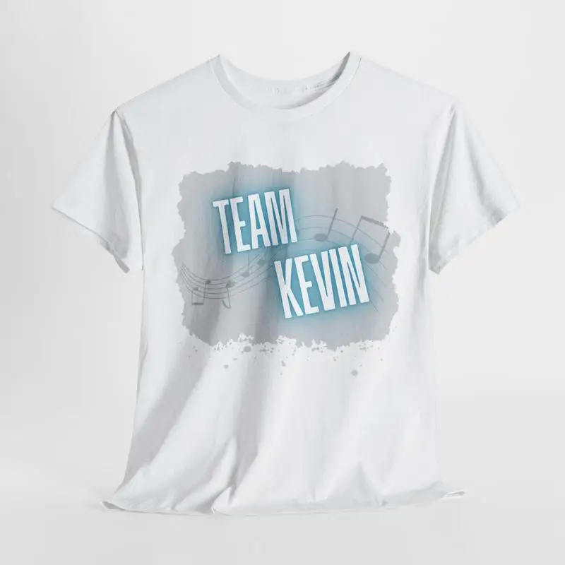 Футболка Backstreet Boys Team Kevin Bsb из плотного хлопка, одежда для поп-музыки и концерта