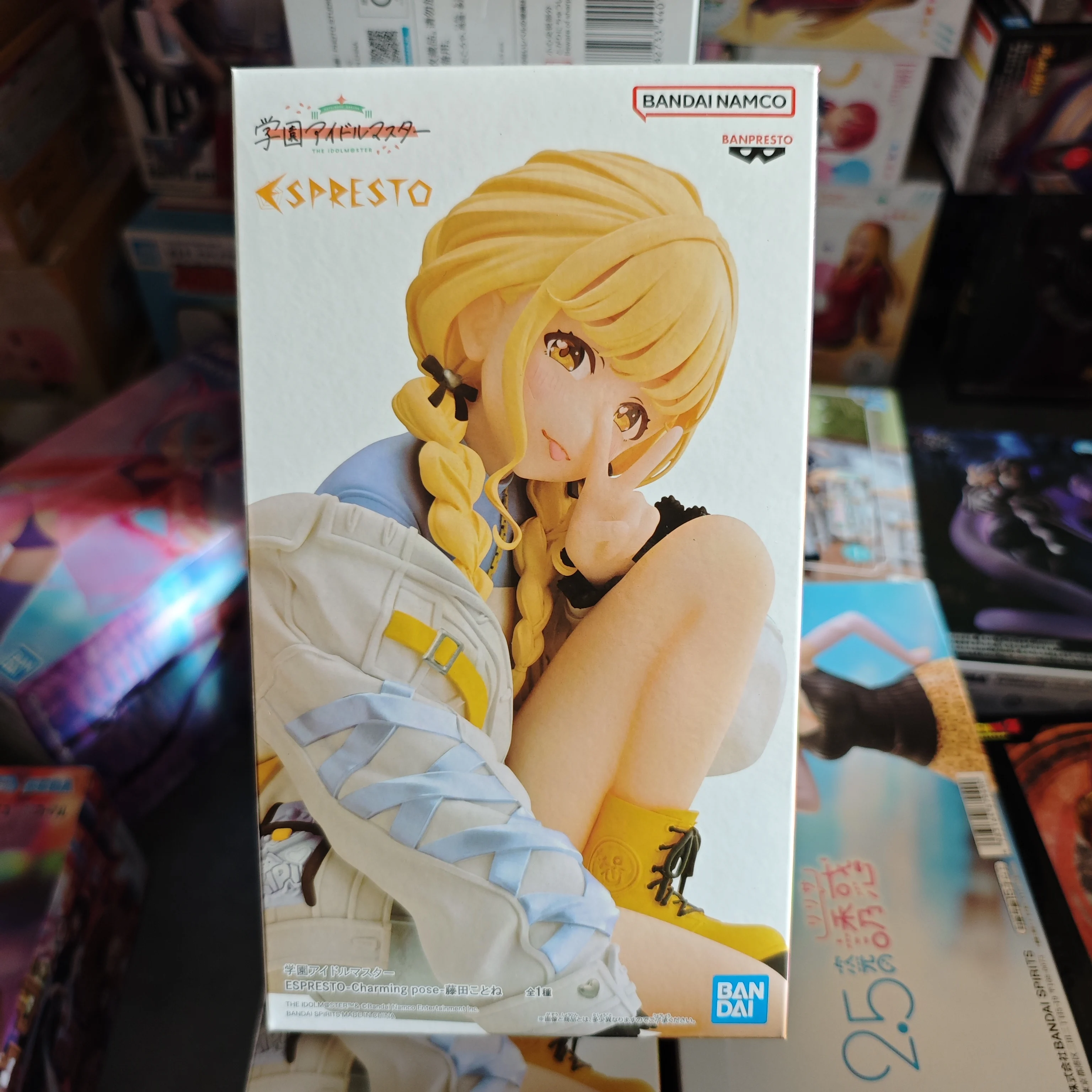 Фото Banpresto School Idol Masters ESPRESTO Очаровательная поза Котон Фудзита Аниме Фигурка Коллекционная официальная лицензированная подарок для фанатов №2