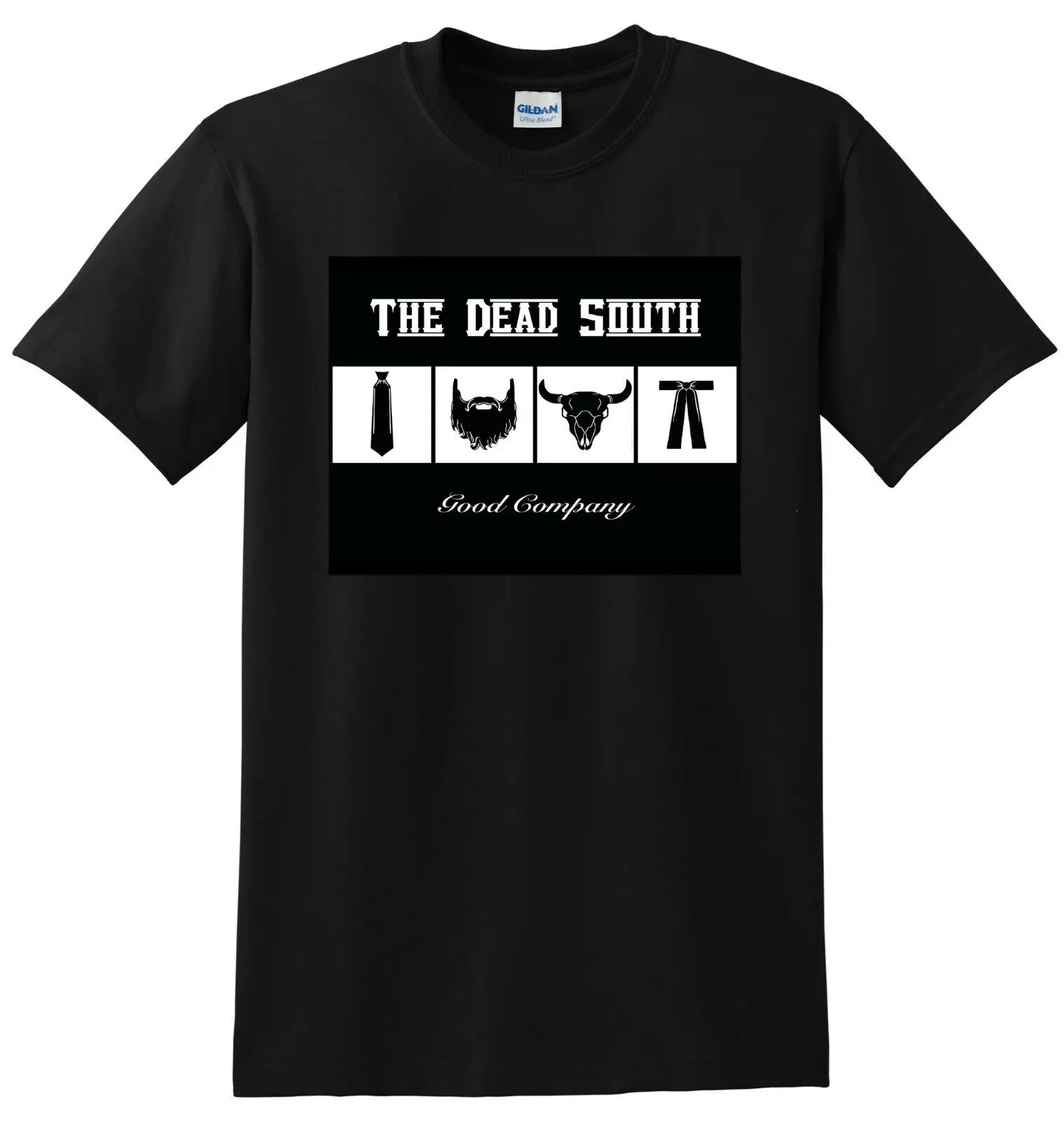 Футболка THE DEAD SOUTH, хорошая компания, виниловый чехол для cd, маленький, средний, большой размер XL