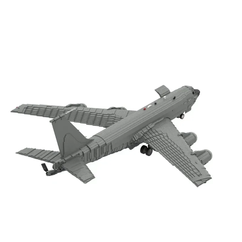 Фото Moc строительные кирпичи военная модель WW2 KC-135R Stratotanker самолет технология блоки подарки рождественские игрушки наборы «сделай сам» сборка №2