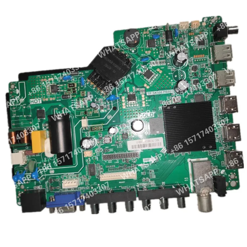 TP.SK508.PB801 Материнская плата для светодиодного телевизора ЖК-дисплей Smart TV Плата питания Основная плата 1G + 8G WiFi Детали инструментов