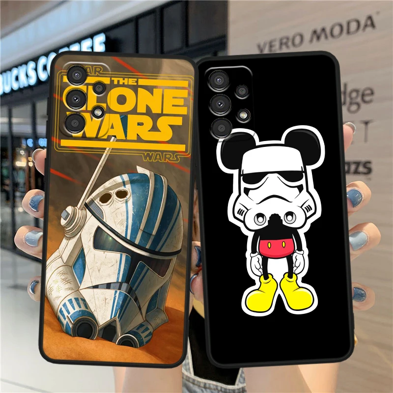 Силиконовый черный чехол для телефона S-tar W-ars Baby Yodas для Samsung A90 A80 A70S A60 A50S A40 A30S A20E A20S A10S