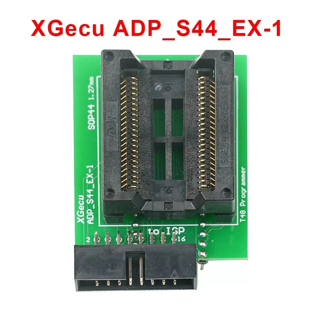 Фото Программатор XGecu ADP_S44_EX-1 T48, специальный чип SOP44, держатель горелки, адаптер №4