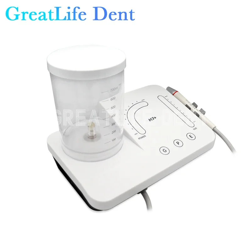 Стоматологический ультразвуковой пьезоскалер Greatlife Dent 7 +, эндоскопическая шкала для зубов, детали бутылки для воды, периодонтическая Съемная Maxpiezo 7 Plus
