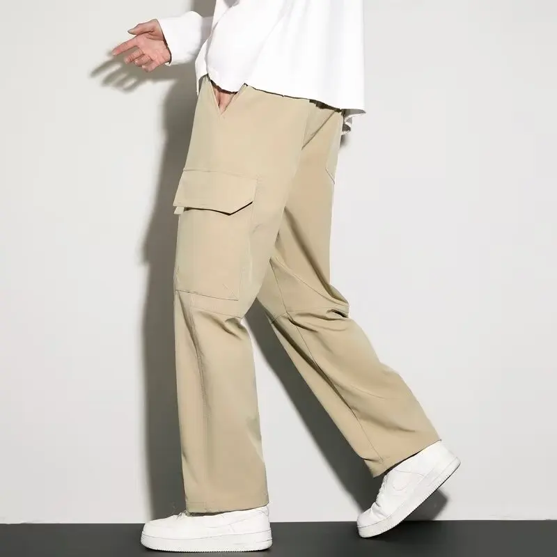 Фото Winter plush thick assault pants for men, windproof and waterproof paratrooper work pants, plus fat and plus size Northeast warm №2