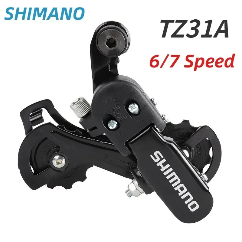 Фото SHIMANO TOURNEY MTB RD TZ31 Tourney TZ31 GS Задний переключатель с крюком/глазок Задний переключатель 6 скоростей 7 скоростей №2