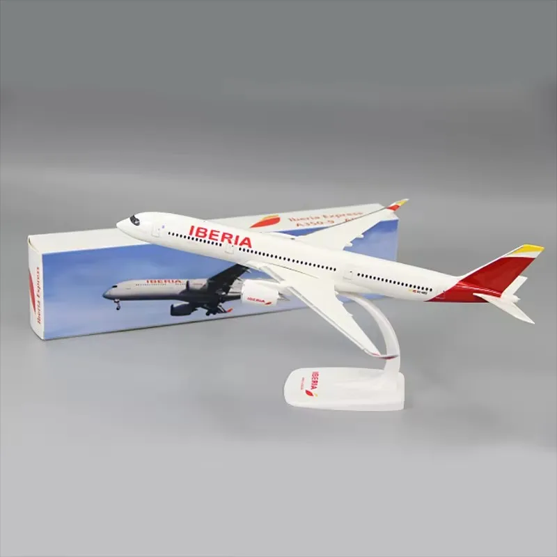 Масштаб 1/200 A350-900 Iberia Airlines, собранная модель самолета, модель самолета из АБС-пластика для коллекции