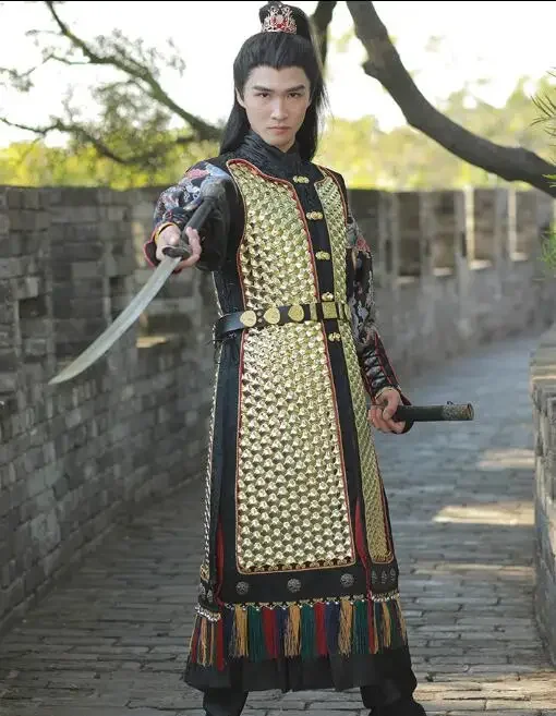 Китайский жилет династии Мин Jinyiwei Armor из нержавеющей стали, древний воин