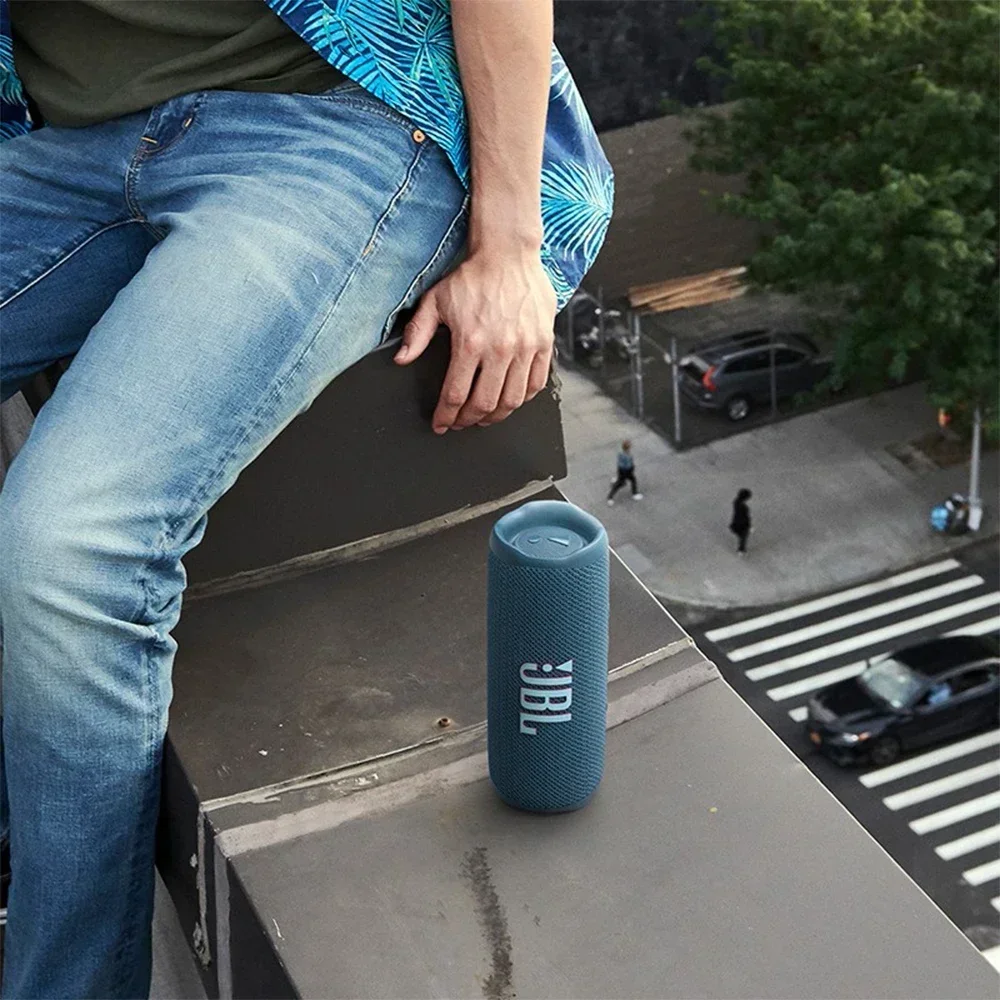 Фото Оригинальный JBL Flip 6 Bluetooth-динамик FLIP6 портативный IPX7 водонепроницаемый открытый стерео бас музыкальный трек независимый динамик №4