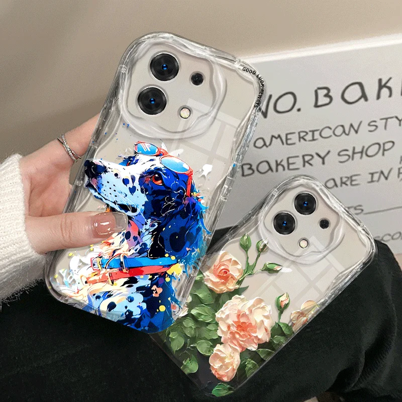 Гибкий чехол из ТПУ для Xiaomi Poco M7 Pro 5G, противоударный, с милым цветочным узором, защитная задняя крышка, Fundas Coque (art.: 3920d22237878) - 3920d22237878