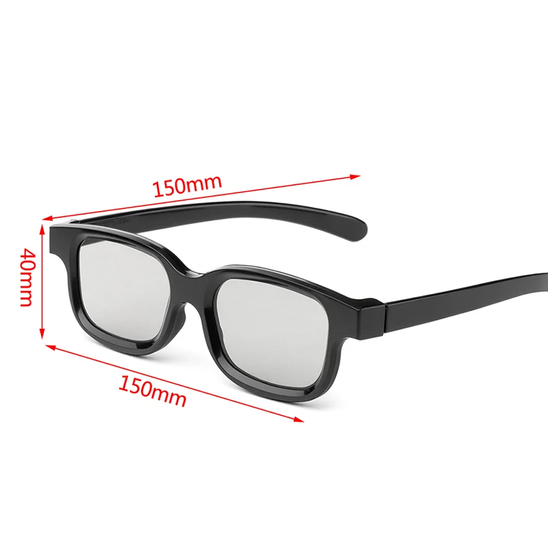 2 шт.лот VQ163R поляризационные пассивные 3D-очки для 3D-телевизора Real 3D Cinemas Cinema поляризационные 3d-очки зажимы для близорукости для детей (art.: 3920ca8fcd307) - 3920ca8fcd307