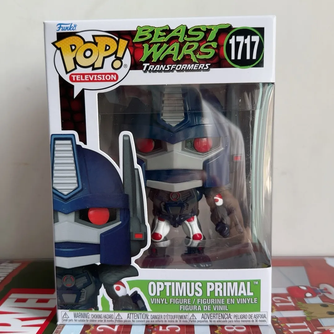 Funko Pop Blackarachnia Megatron Optimus Primal Rhinox Toys Beast Wars: Фигурка-трансформер Коллекционная ограниченная серия игрушка в подарок
